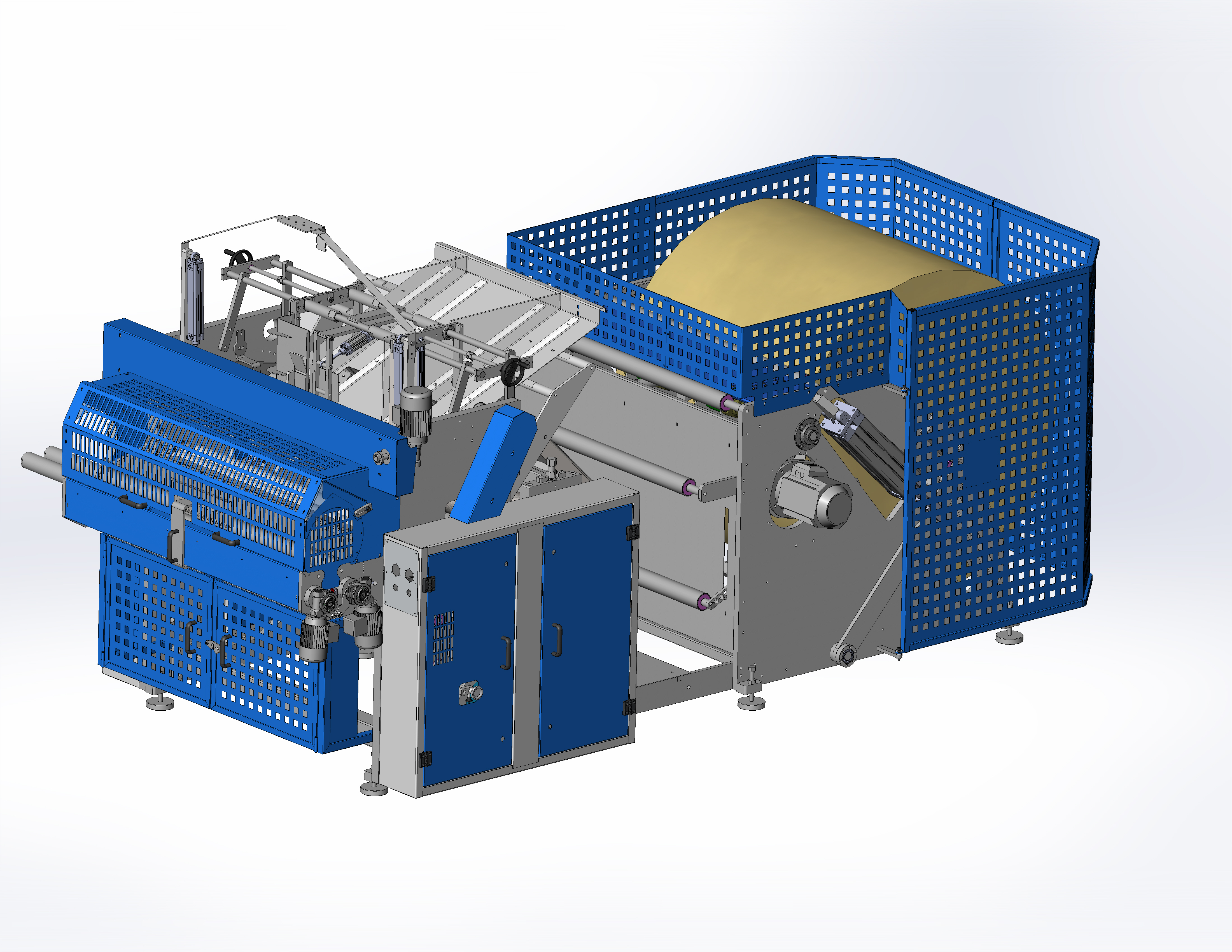 bobina de papel industrial renova de 3,200 kg en semilleria kp.es
